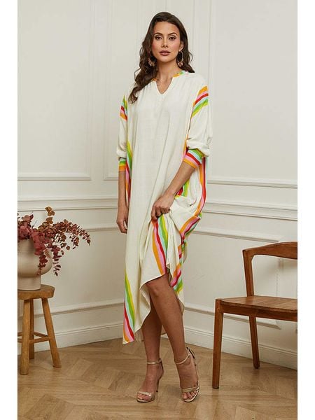 Plume Sukienka "Dolly" w kolorze kremowym rozmiar: S. Brązowe sukienki Plume, s, bez wzorów, bez kołnierzyka, bez ramiączek, maxi. Za 157.35 zł.