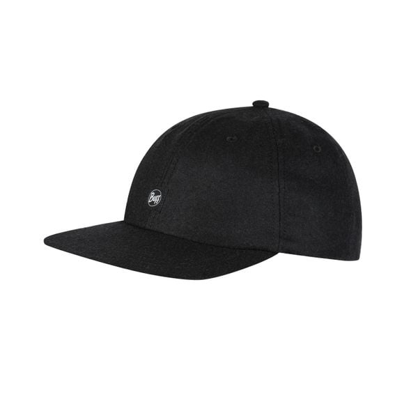 Czapka z daszkiem Buff Chill Solid. Czarne czapki z daszkiem Buff, bez wzorów, z materiału, eleganckie. Za 119.90 zł.