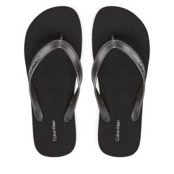 Japonki Calvin Klein. Czarne japonki Calvin Klein, bez wzorów. Za 189.99 zł.