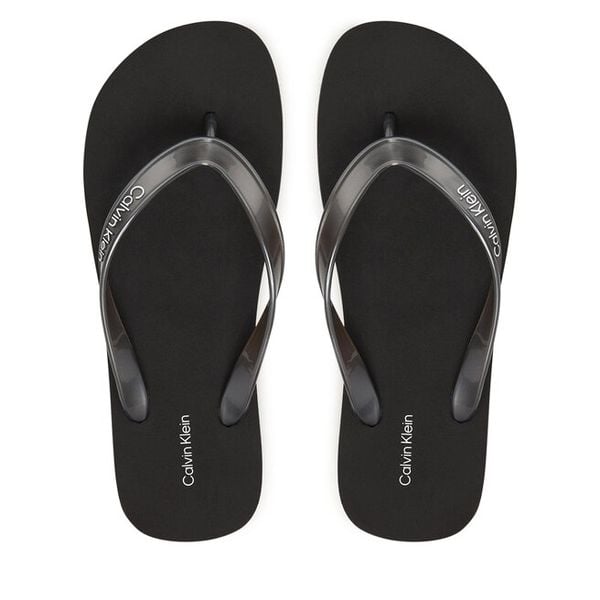 Japonki Calvin Klein. Czarne japonki Calvin Klein, bez wzorów. Za 189.99 zł.