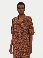 Chantelle Koszula Explore C18SH5 Brązowy Relaxed Fit. Brązowe koszule Chantelle, xl, bez wzorów, z wiskozy, bez kołnierzyka, bez ramiączek. Za 259.99 zł.