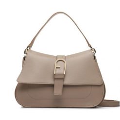 Torebka Furla. Brązowe torebki klasyczne Furla, bez wzorów, klasyczne, bez dodatków. Za 2,039.00 zł.