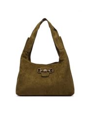 Guess Torebka Sunset HWSG23 14020 Zielony ciemny. Zielone torebki klasyczne Guess, z aplikacjami, z materiału, bez dodatków. Za 674.99 zł.