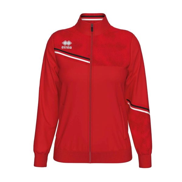 Bluza Errea Estella Giubbino Ad Damskie. Czarne bluzy bez kaptura ERREA, s, bez wzorów, z materiału, bez kaptura, na fitness i siłownię. Za 232.99 zł.