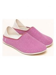 Kitz-pichler Kapcie "Linen Slip-On" w kolorze fioletowym rozmiar: 39. Różowe kapcie kitz-pichler, bez wzorów, z materiału. Za 165.99 zł.