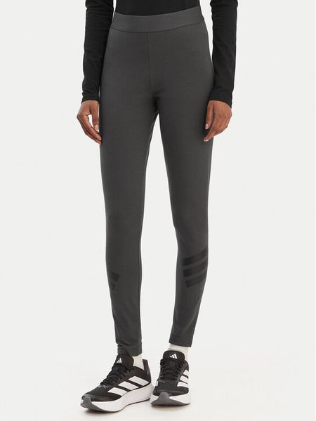 Adidas Legginsy Future Icons 3-Stripes KD7667 Szary Slim Fit. Szare legginsy adidas, bez wzorów, z bawełny. Za 179.99 zł.