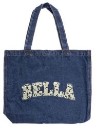 Zwillingsherz Shopper bag "Bella" w kolorze granatowym - 42 x 40 cm rozmiar: onesize. Niebieskie shopper bag Zwillingsherz, bez wzorów, z materiału, na ramię, bez dodatków. Za 114.17 zł.