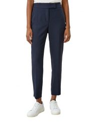 S.Oliver Spodnie w kolorze granatowym rozmiar: 34. Niebieskie spodnie materiałowe S.Oliver, bez wzorów, z materiału. Za 119.68 zł.