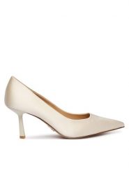 Steve Madden Szpilki Vivion 11003291 Biały. Białe szpilki Steve Madden, bez wzorów, z materiału, bez obcasa, na szpilce, bez zapięcia. Za 519.99 zł.