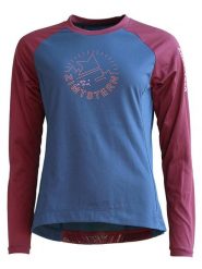 Zimtstern Koszulka funkcyjna "PureFlowz" w kolorze niebiesko-bordowym rozmiar: XS. Czerwone t-shirty sportowe Zimtstern, xs, bez wzorów, z bawełny, bez ramiączek, outdoorowe. Za 154.07 zł.