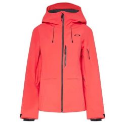Damska kurtka narciarska/snowboardowa Oakley. Czerwone kurtki narciarskie Oakley, na zimę, m, bez wzorów, z materiału, z kapturem, narciarskie. Za 1,238.95 zł.
