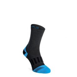 Skarpety turystyczne CMP Trekking Sock Low Microlon. Niebieskie skarpetki CMP, bez wzorów. Za 51.99 zł.