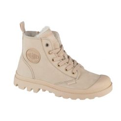 Buty sportowe Sneakersy damskie, Pampa Hi Zip WL. Brązowe buty sportowe lifestyle Palladium, bez wzorów, sportowe, bez zapięcia. Za 499.99 zł.