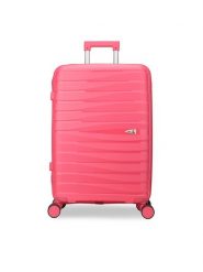 Semi Line Walizka średnia T5909-3 Różowy. Czerwone walizki Semi-line, średnie. Za 229.99 zł.