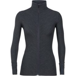 Icebreaker Bluza Wmns Descender Ls Zip, Jet Hthr/Prism, S. Bluzy bez kaptura marki Icebreaker. W wyprzedaży za 569.00 zł.