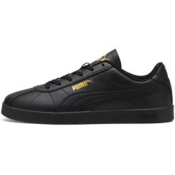Buty sportowe Puma Club II SL. Czarne buty sportowe lifestyle Puma, bez wzorów, ze skóry ekologicznej, sportowe, bez zapięcia. Za 215.99 zł.