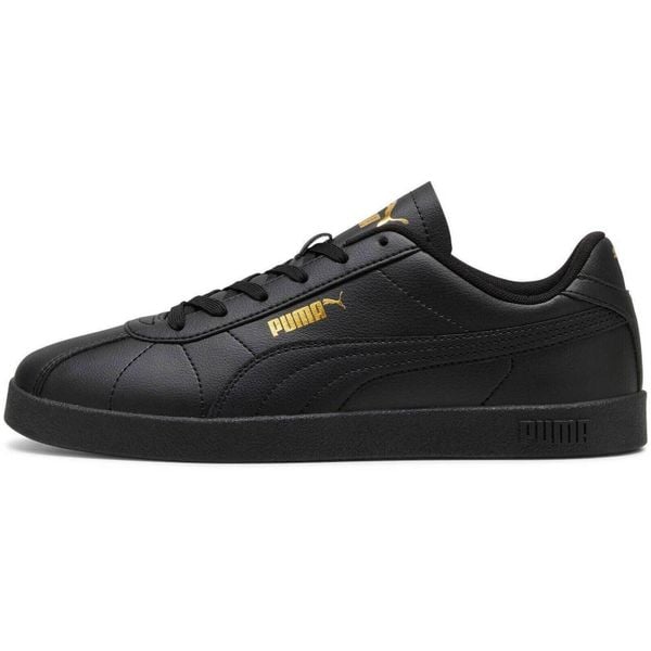Buty sportowe Puma Club II SL. Czarne buty sportowe lifestyle Puma, bez wzorów, ze skóry ekologicznej, sportowe, bez zapięcia. Za 390.00 zł.