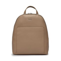 Plecak Calvin Klein. Brązowe plecaki Calvin Klein, bez wzorów, bez dodatków. Za 489.99 zł.
