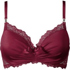 Biustonosz usztywniany bonprix bordowy. Biustonosze marki bonprix. Za 49.99 zł.