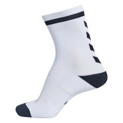 Skarpety sportowe dla dorosłych Hummel Elite Indoor Sock Low. Białe skarpetki Hummel, bez wzorów, z elastanu. Za 19.99 zł.