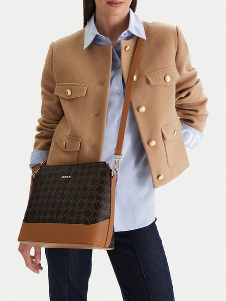 MEXX Torebka CEO-MEXX-S-008-07 Brązowy. Brązowe listonoszki Mexx, bez wzorów, z tworzywa sztucznego, bez dodatków. Za 179.99 zł.
