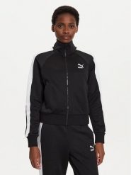 Puma Bluza Iconic T7 627994 Czarny Regular Fit. Czarne bluzy Puma, m, bez wzorów, z bawełny, bez kaptura. Za 179.99 zł.