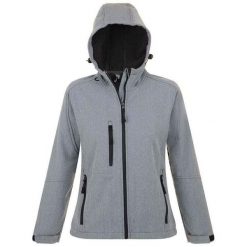 Kurtka Damska Replay Soft Shell. Szare kurtki SOL'S, s, bez wzorów, sportowe, bez kaptura. Za 299.99 zł.