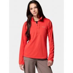 Sweter Damski Columbia Essential Hike Grid. Czerwone swetry Columbia, bez wzorów, bez ramiączek. Za 359.00 zł.