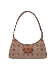 Guess Torebka HWJP96 54170 Beżowy. Brązowe torebki klasyczne Guess, z aplikacjami, z poliesteru, bez dodatków. Za 309.99 zł.