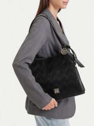 Nine West Torebka CEO-NW-M-005-10 Czarny. Czarne torebki klasyczne Nine West, bez wzorów, ze skóry, bez dodatków. Za 229.99 zł.