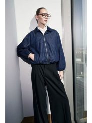 Trendyol Kurtka dżinsowa w kolorze niebieskim rozmiar: XL. Niebieskie kurtki Trendyol, xl, bez wzorów, z bawełny, bez kaptura. Za 173.99 zł.