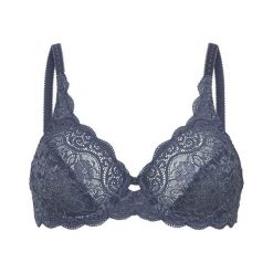 Triumph Biustonosz z fiszbinami Amourette 300 ciemnoszary female szary 80H. Szare biustonosze sportowe Triumph, bez wzorów, z koronki. Za 169.00 zł.