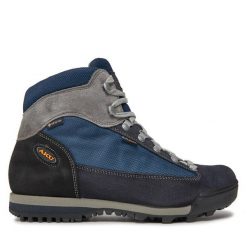 Trekkingi Aku. Niebieskie buty trekkingowe Aku, bez zapięcia. Za 679.99 zł.