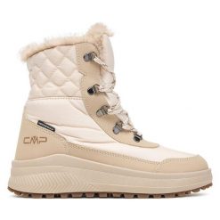 Śniegowce CMP. Brązowe śniegowce CMP, bez wzorów, bez zapięcia. Za 629.99 zł.