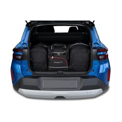 Torby Do Bagażnika Opel Frontera Ev 2024+ 4Szt Kjust. Czarne torby podróżne KJUST, bez wzorów. Za 1,203.00 zł.