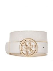 Guess Pasek Damski Yarmilla (GG) Belts BW9144 P4335 Biały. Białe paski Guess, z aplikacjami, ze skóry. Za 239.99 zł.