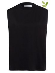 IVY & OAK Top w kolorze czarnym rozmiar: 34. Czarne topy IVY & OAK, bez wzorów, z bawełny, bez kołnierzyka, bez ramiączek. Za 149.66 zł.