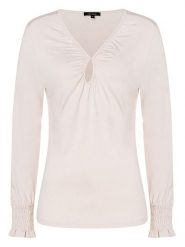 More & More Bluzka w kolorze kremowym rozmiar: 46. Brązowe bluzki More & More, s, bez wzorów, z wiskozy, klasyczne, bez kołnierzyka, bez ramiączek. Za 43.99 zł.