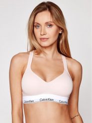 Calvin Klein Underwear Biustonosz top 000QF1654E Różowy. Czerwone biustonosze Calvin Klein Underwear, bez wzorów, z bawełny. Za 139.99 zł.