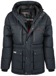 ANAPURNA Parka "Albertana" w kolorze granatowym rozmiar: XXL. Niebieskie płaszcze ANAPURNA, xxl, z aplikacjami, bez kaptura. Za 272.15 zł.