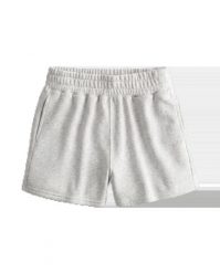 Damskie szorty dresowe UNLEASH WINGS GREY. Szare szorty sportowe Wings, bez wzorów, z bawełny. Za 169.90 zł.