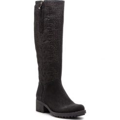 Kozaki SERGIO BARDI - Casagiove FW127363618RB 801. Czarne kozaki Sergio Bardi, bez wzorów, ze skóry, bez obcasa, bez zapięcia. W wyprzedaży za 289.00 zł.
