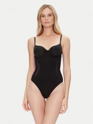 BOSS Body 50535810 Czarny. Czarne body i gorsety Boss, bez wzorów, z syntetyku, bez ramiączek. Za 499.99 zł.