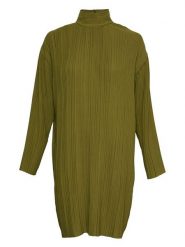 MOSS COPENHAGEN Sukienka "Bevin" w kolorze khaki rozmiar: L. Brązowe sukienki Moss Copenhagen, l, bez wzorów, bez kołnierzyka, bez ramiączek, mini. Za 153.71 zł.