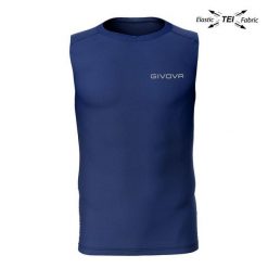 Givova Technival Corpus elastyczny tank top niebieski granatowy 2XL. Niebieskie topy Givova, xl, bez wzorów, z elastanu, sportowe, bez kołnierzyka, bez ramiączek. Za 60.95 zł.