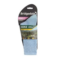 Skarpety do turystyki damskie Bridgedale HIKE LW COM BO LD. Niebieskie skarpetki Bridgedale, bez wzorów, z elastanu. Za 109.99 zł.