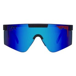 Okulary przeciwsłoneczne Pit Viper Peacekeeper Original Wide Z87+. Niebieskie okulary przeciwsłoneczne PIT VIPER, bez wzorów. Za 440.50 zł.