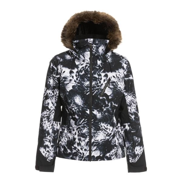 Kurtka narciarska damska Roxy Insulated Snow 15K. Czarne kurtki narciarskie Roxy, na zimę, xs, bez wzorów, bez kaptura, narciarskie. Za 569.99 zł.