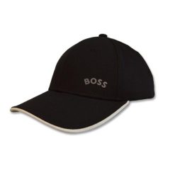 Czapka z daszkiem Hugo Boss Bold-Curved Baseball Cap Czarna - 50495855-001. Czarne czapki z daszkiem Boss, bez wzorów, sportowe. Za 139.00 zł.