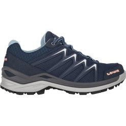 Buty trekkingowe damskie Lowa Innox Pro Low Gtx. Niebieskie buty trekkingowe Lowa, z materiału, bez zapięcia. Za 842.75 zł.